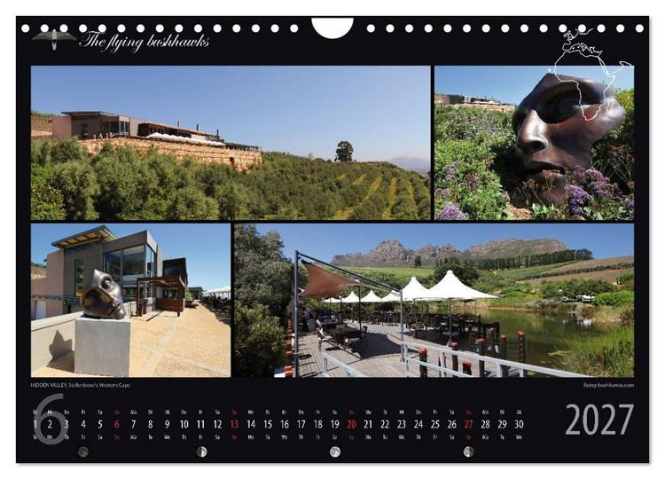 Produktbild: Wein & Architektur 2027 (Wandkalender 2027 DIN A4 quer), CALVENDO Monatskalender