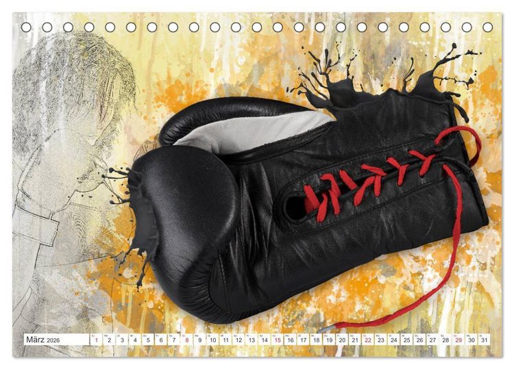 Produktbild: SPORT trifft SPLASH - normal war gestern (Tischkalender 2026 DIN A5 quer), CALVENDO Monatskalender