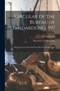 Produktbild: Circular of the Bureau of Standards No. 597