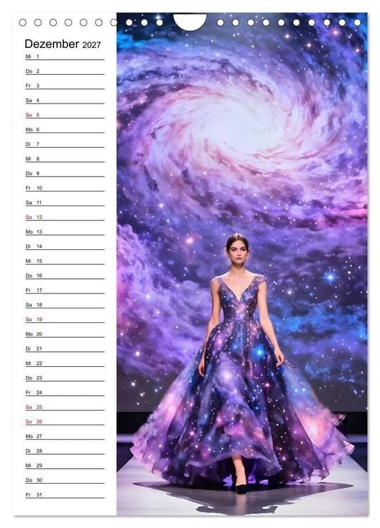 Produktbild: Impossible Couture - Futuristische Mode jenseits von Schwerkraft und Realit&auml;t (Wandkalender 2027 DIN A4 hoch), CALVENDO Monatskalender