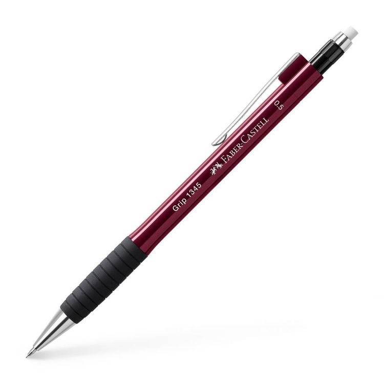 Bild vom Artikel Faber-Castell Druckbleistift GRIP 0.5 mm rot metallic vom Autor 