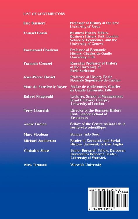 Produktbild: Management and Business in Britain and France