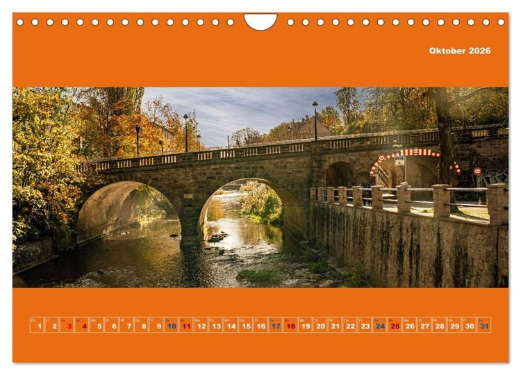 Produktbild: Chemnitz Ansichten (Wandkalender 2026 DIN A4 quer), CALVENDO Monatskalender