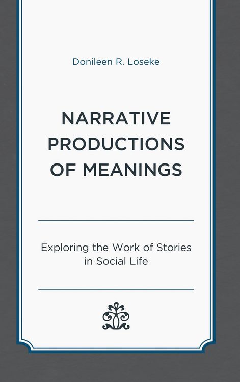 Produktbild: Narrative Productions of Meanings