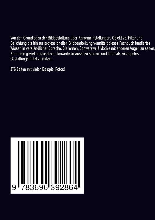 Produktbild: Schwarzwei&szlig; Fotografie