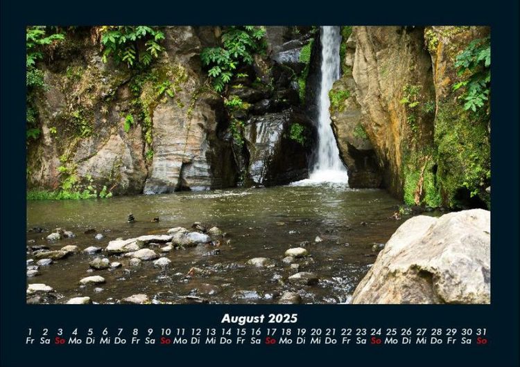 Produktbild: Wasserf&auml;lle 2025 Fotokalender DIN A4