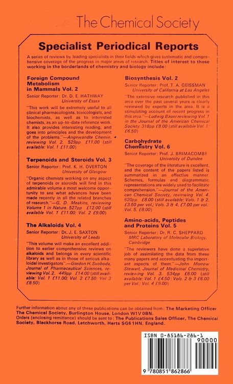 Produktbild: Terpenoids and Steroids