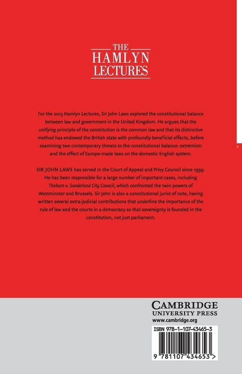 Produktbild: The Common Law Constitution