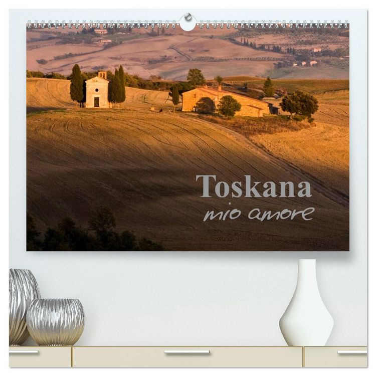 Produktbild: Toskana - mio amore (hochwertiger Premium Wandkalender 2026 DIN A2 quer), Kunstdruck in Hochglanz