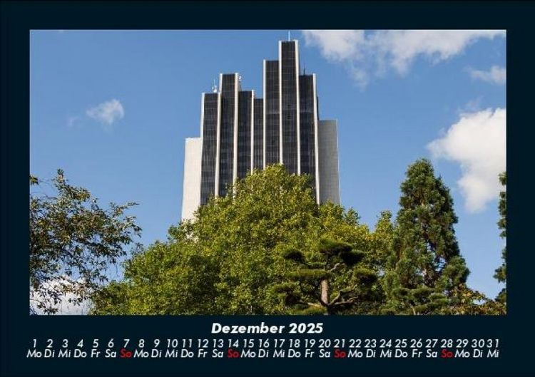 Produktbild: Hochh&auml;user - Architektur 2025 Fotokalender DIN A5