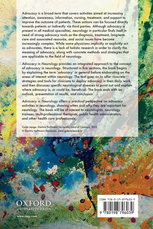 Produktbild: Advocacy in Neurology