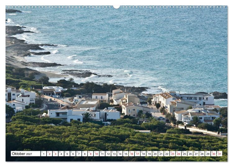 Produktbild: Momente einer Reise - Ibiza und Formentera (hochwertiger Premium Wandkalender 2027 DIN A2 quer), Kunstdruck in Hochglanz