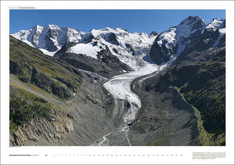 Produktbild: Die Alpen aus der Luft - Kalender immerw&auml;hrend