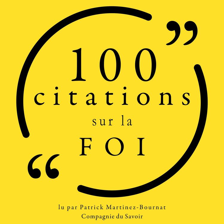 Produktbild: 100 citations sur la foi