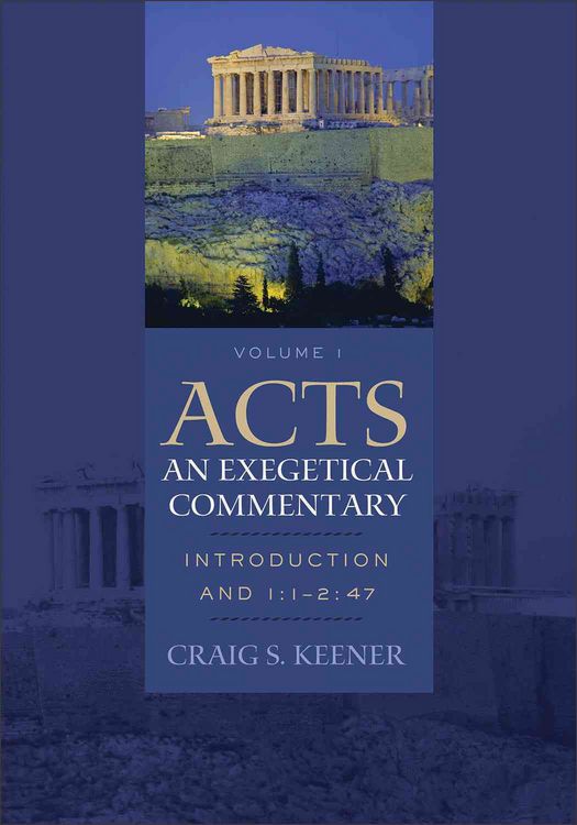 Produktbild: Acts: An Exegetical Commentary - Introduction and 1:1-2:47