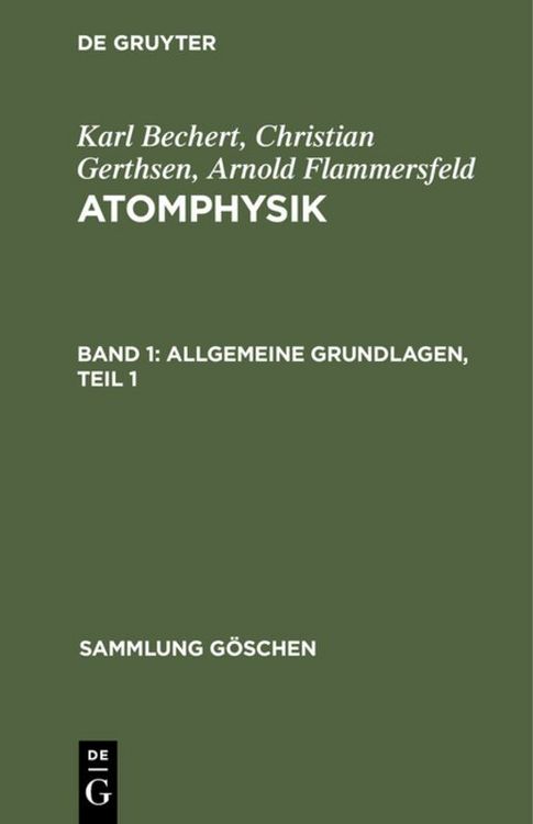 Produktbild: Allgemeine Grundlagen, Teil 1