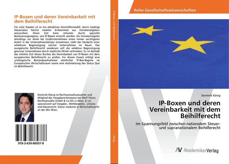 Produktbild: IP-Boxen und deren Vereinbarkeit mit dem Beihilferecht