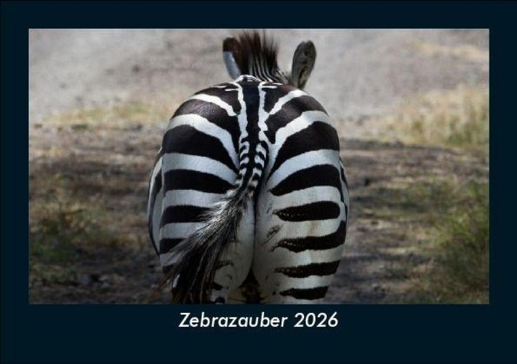 Produktbild: Zebrazauber 2026 Fotokalender DIN A5