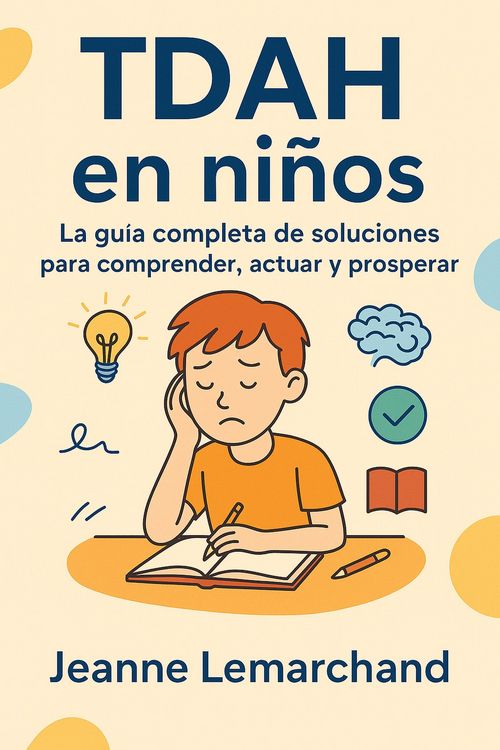 Produktbild: TDAH en ni&ntilde;os: La gu&iacute;a completa de soluciones para comprender, actuar y prosperar
