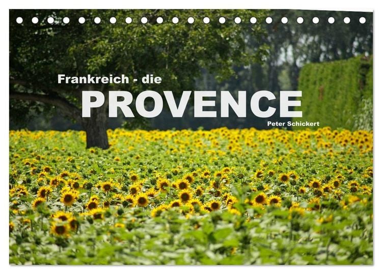 Produktbild: Frankreich - die Provence (Tischkalender 2026 DIN A5 quer), CALVENDO Monatskalender
