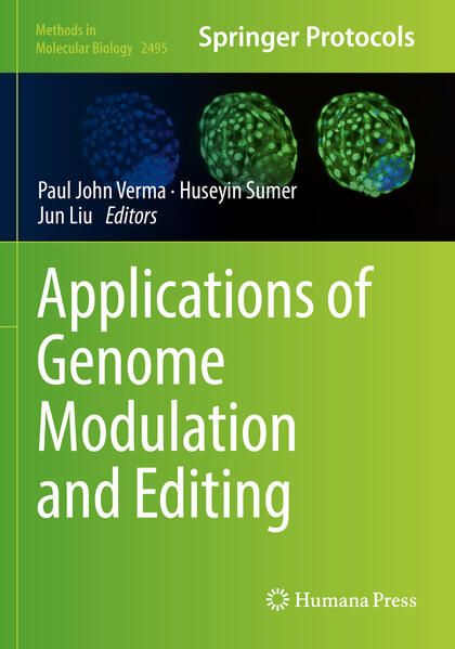 Produktbild: Applications of Genome Modulation and Editing
