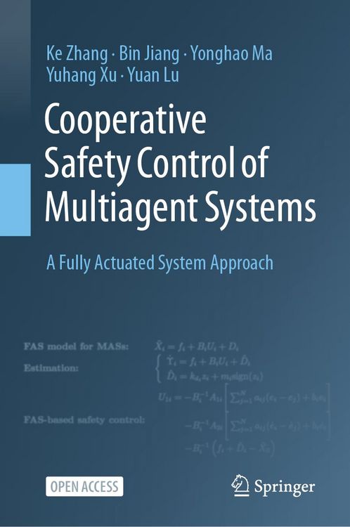 Produktbild: Cooperative Safety Control of Multiagent Systems