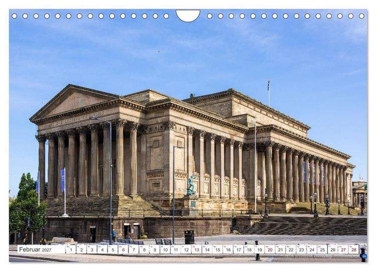 Produktbild: Faszination Liverpool (Wandkalender 2027 DIN A4 quer), CALVENDO Monatskalender