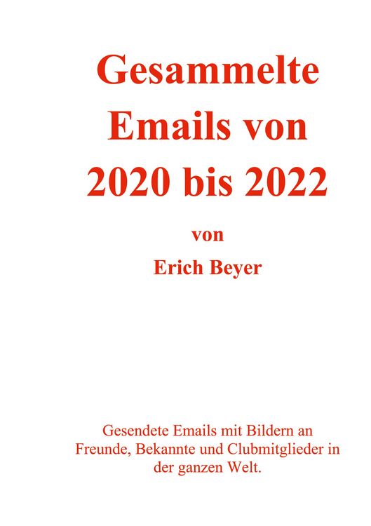 Produktbild: Gesammelte Emails von 2020 - 2022