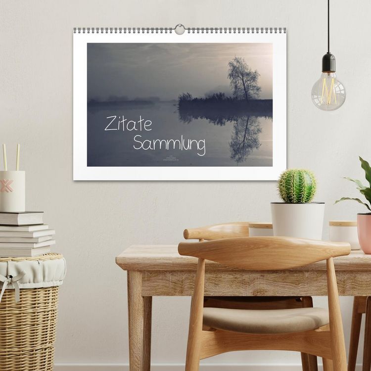 Produktbild: Zitate - Sammlung (Wandkalender 2026 DIN A3 quer), CALVENDO Monatskalender