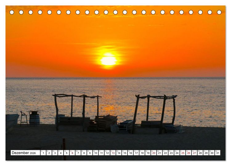 Produktbild: Urlaub Freiheit Korsika - fabelhafte Eindr&uuml;cke der Mittelmeerinsel (Tischkalender 2026 DIN A5 quer), CALVENDO Monatskalender