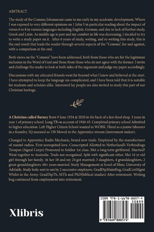 Produktbild: The Johannine Comma
