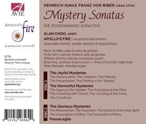 Produktbild: Biber: Mystery Sonatas