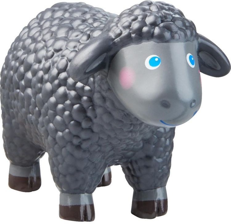 Produktbild: HABA 303824 - Little friends, Schaf, schwarz, 6 cm
