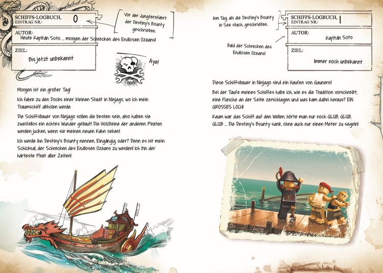 Produktbild: LEGO&reg; NINJAGO&reg; &ndash; Abenteuer auf der Destiny's Bounty