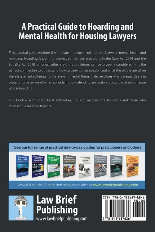 Produktbild: A Practical Guide to Hoarding and Mental Health for Housing Lawyers