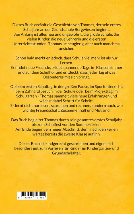 Produktbild: Thomas ein Jahr in der Grundschule