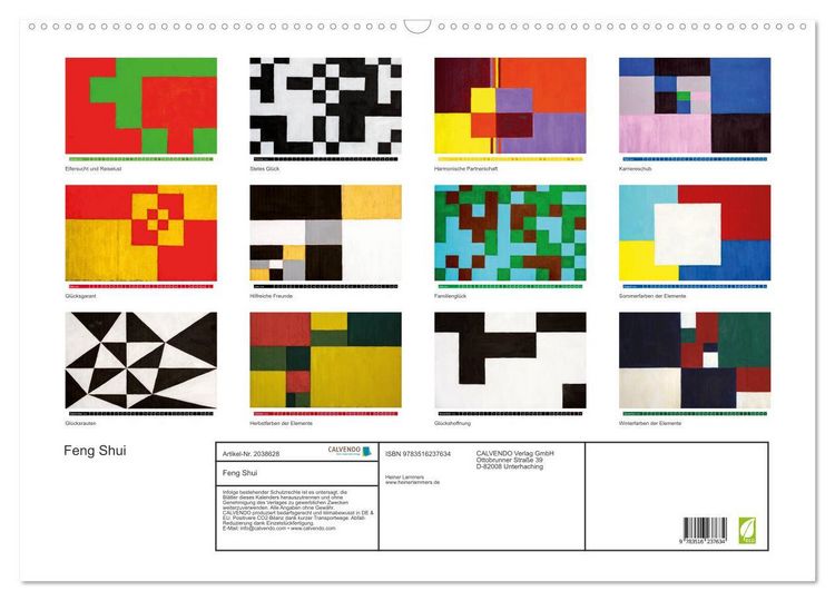 Produktbild: Feng Shui (Wandkalender 2026 DIN A2 quer), CALVENDO Monatskalender