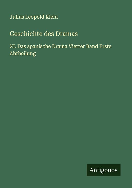 Produktbild: Geschichte des Dramas