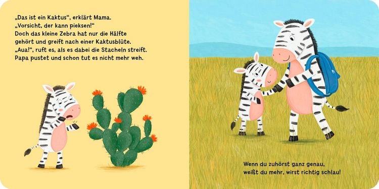 Produktbild: Zuh&ouml;ren macht schlau, kleines Zebra!