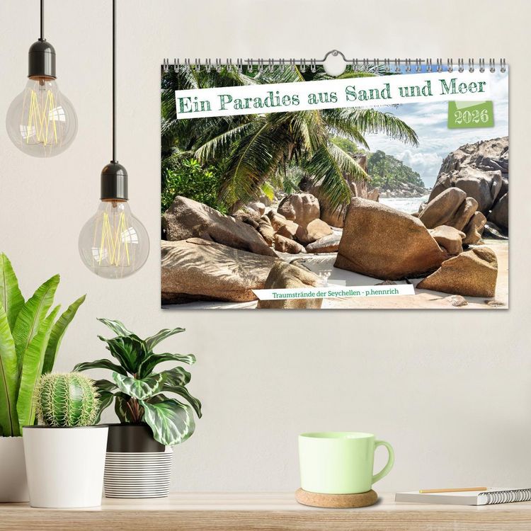 Produktbild: Ein Paradies aus Sand und Meer (Wandkalender 2026 DIN A4 quer), CALVENDO Monatskalender
