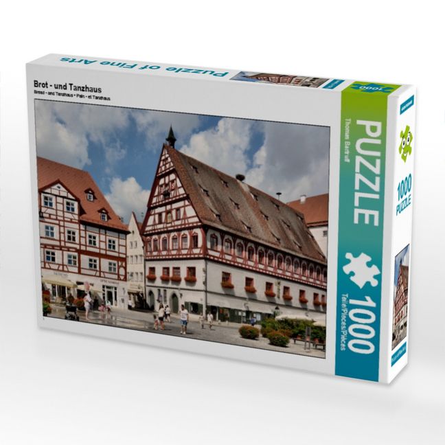 Produktbild: CALVENDO Puzzle Brot - und Tanzhaus 1000 Teile Puzzle quer | 1000 Teile Lege-Gr&ouml;&szlig;e 64 &times; 48 cm Foto-Puzzle f&uuml;r gl&uuml;ckliche Stunden