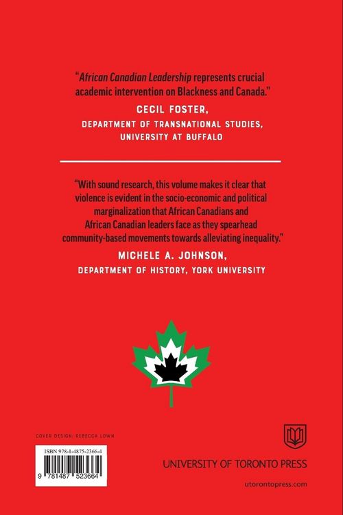 Produktbild: African Canadian Leadership