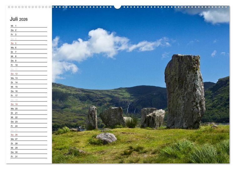 Produktbild: Irland - der romantische S&uuml;dwesten - Kerry (Wandkalender 2026 DIN A2 quer), CALVENDO Monatskalender