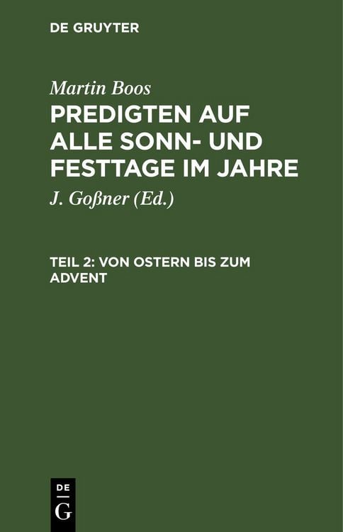 Produktbild: Von Ostern bis zum Advent