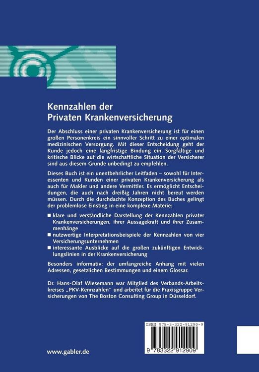 Produktbild: Kennzahlen der Privaten Krankenversicherung