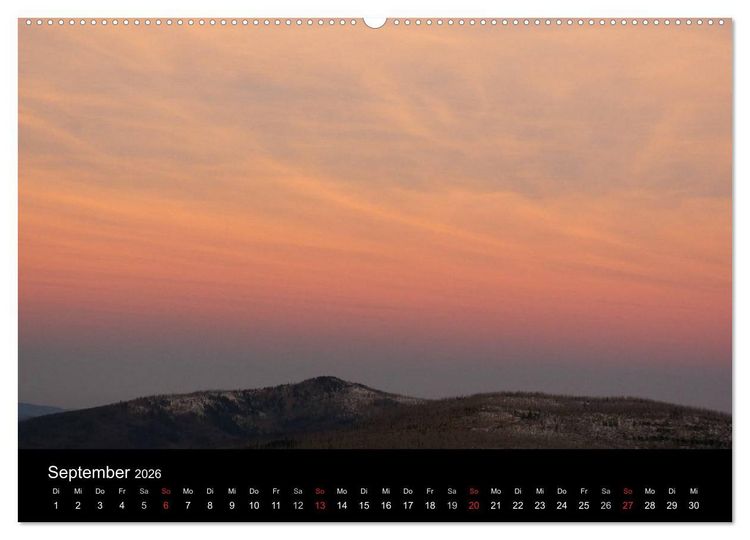 Produktbild: Bayerischer Wald - der Osten Bayerns (Wandkalender 2026 DIN A2 quer), CALVENDO Monatskalender