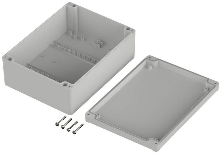 Produktbild: Bopla EUROMAS EM 223 62223000 Outdoor-Geh&auml;use 200 x 150 x 77 Polycarbonat Lichtgrau (RAL 7035) 1 St.