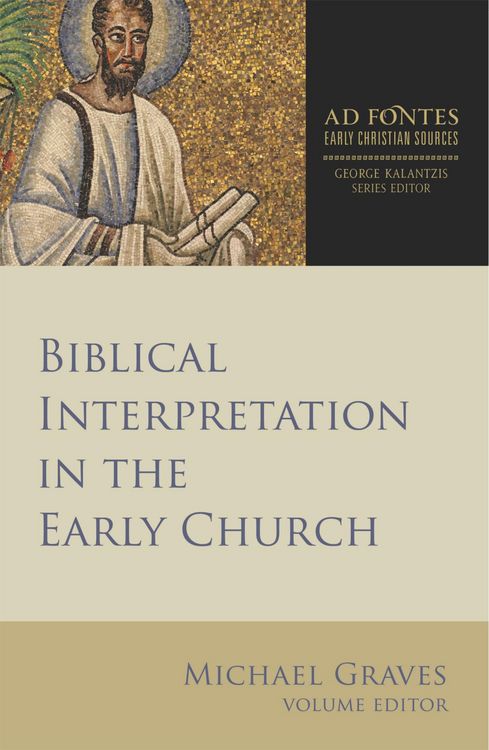 Produktbild: Biblical Interpretation in the Early Church