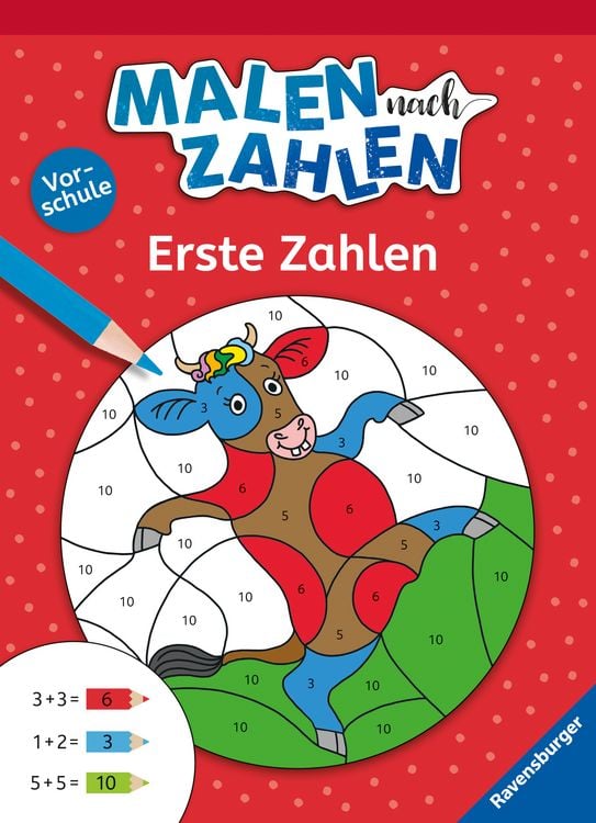 Produktbild: Malen nach Zahlen - Vorschule: Erste Zahlen