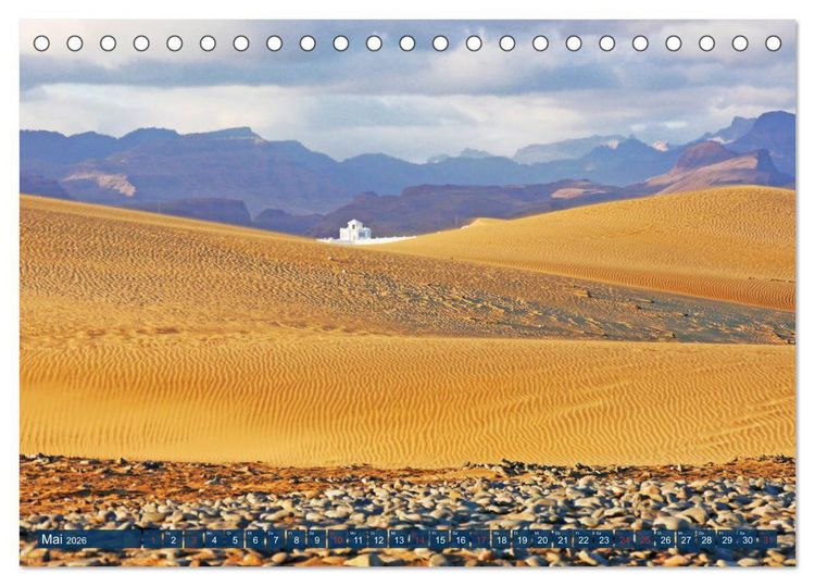 Produktbild: Bet&ouml;rendes Gran Canaria (Tischkalender 2026 DIN A5 quer), CALVENDO Monatskalender